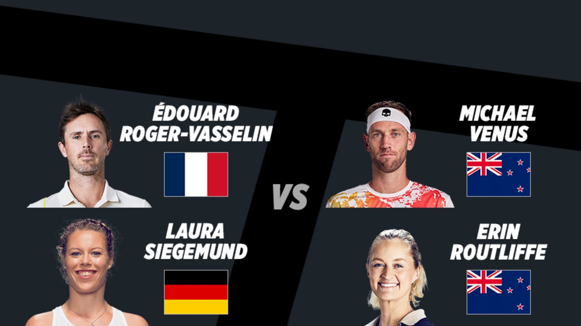 Roger-Vasselin E / Siegemund L - Venus M / Routliffe E