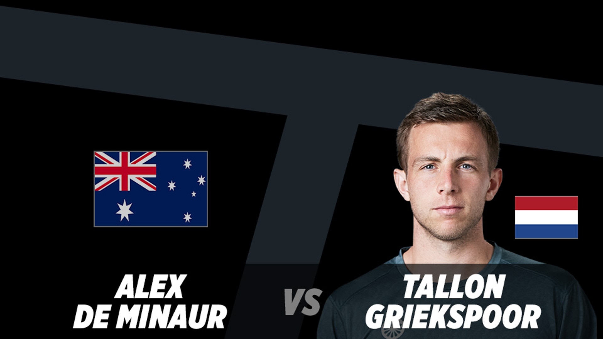 De Minaur, Alex - Griekspoor, Tallon